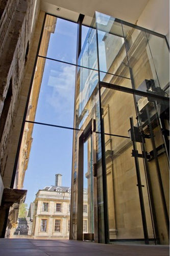 Painel de vidro de segurança - FIXED ​FRAMED - Cantifix - estrutural / transparente / para edifício