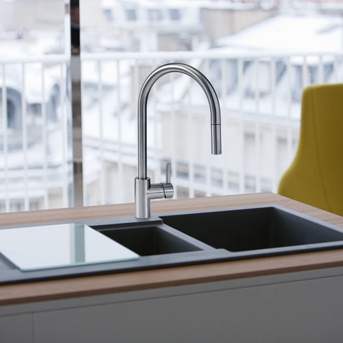 Torneira simples para pia de cozinha - Eos Neo  - FRANKE HOME SOLUTIONS - de bancada / em aço inoxidável / para ambiente interno