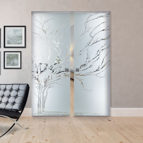 Sistema deslizante para porta de vidro de correr - CLASSICI : ALBERO  - Casali