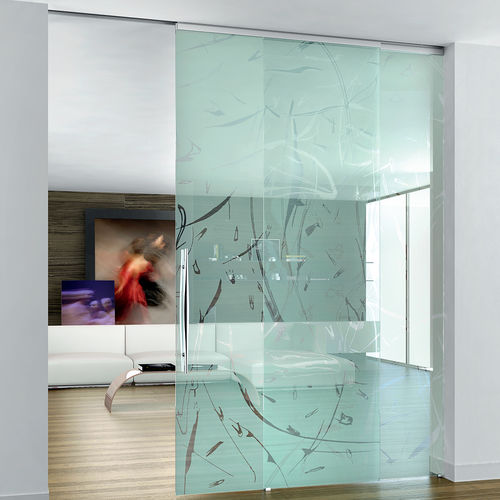 Divisória de correr - NATURA : BETA ZEFIRA - Casali - com vidro / da linha comercial / residencial