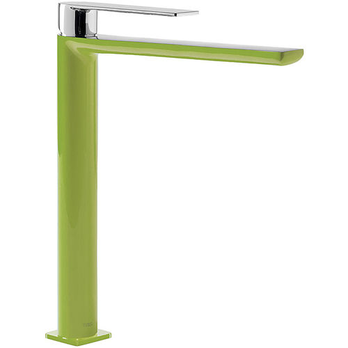Misturador monocomando para lavatório - LOFT COLORS: 20020305VED - TRES Grifería - de bancada / metálico / para banheiro