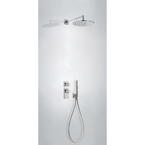 Conjunto de chuveiro de embutir na parede - BLOCK SYSTEM®: 20635201 - TRES Grifería - contemporâneo / com chuveiro de mão / termostático