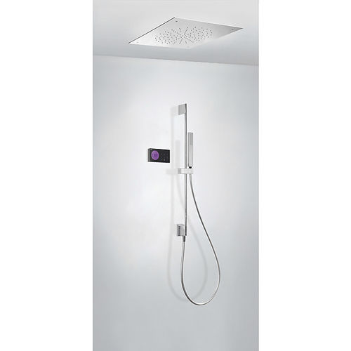 Conjunto de chuveiro de embutir no teto - SHOWER TECHNOLOGY: 09288581 - TRES Grifería - de parede / contemporâneo / com chuveiro de mão