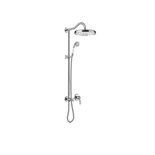 Conjunto de chuveiro de parede - TRES-CLASIC: 24217703AC - TRES Grifería - clássico / com chuveiro de mão / com cabeça fixa