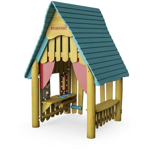 Casa de brincar para ambiente externo - NRO605 - KOMPAN - de piso