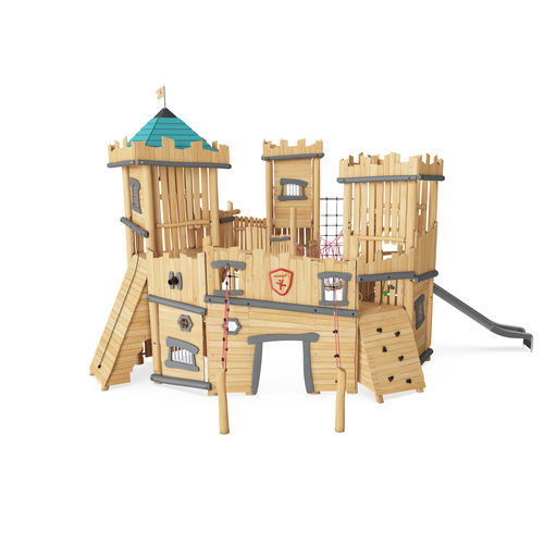 Estrutura lúdica para parque infantil - NRO424 - KOMPAN - para edifício de uso público / para creche / para coletividade