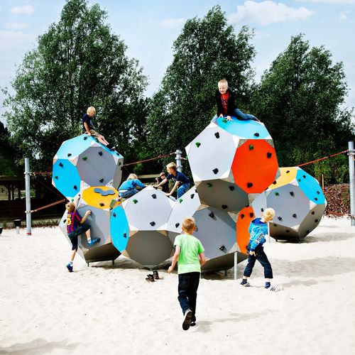 Estrutura para trepar para parque infantil - BLOQX 4 - KOMPAN
