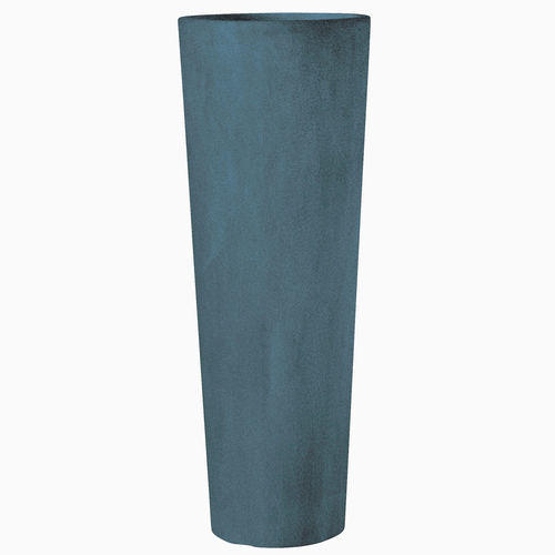 Vaso de jardim em polietileno de baixa densidade (PEBD) - MOLESKIN - SERRALUNGA - cônico / de Paolo Rizzatto / da linha residencial