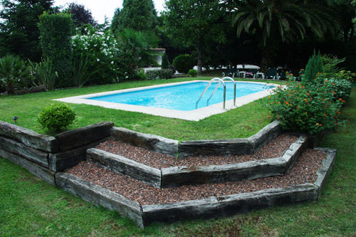 Piscina pré-fabricada - NILO - Multiforma - para ambiente externo / enterrada / em poliéster