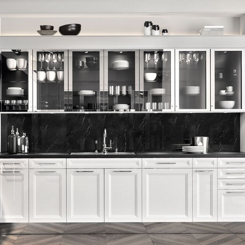 Tampo de bancada em pedra natural - SELECT - SIEMATIC - em mármore / em quartzito / em pedra calcária