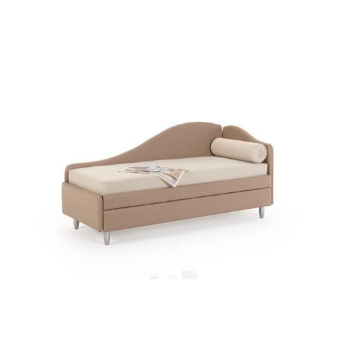 Sofá-cama - 30234 - FAS - contemporâneo / em couro sintético / com beliche