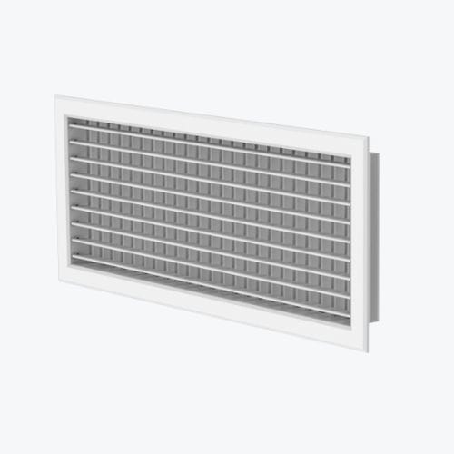Grelha de porta para parede divisória - NOVA-A - Systemair - para teto / em alumínio / em alumínio extrudado