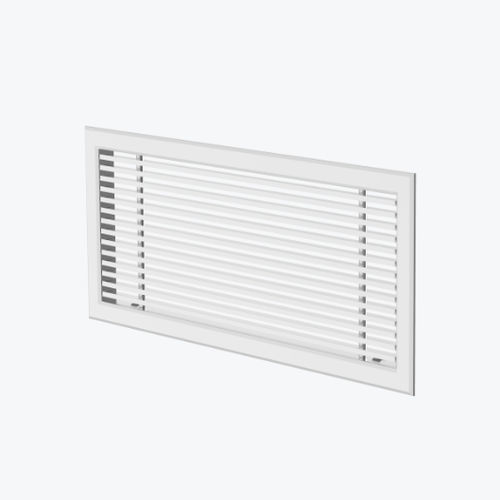 Grelha de ventilação em alumínio - NOVA-L  - Systemair - retangular / interna / profissional