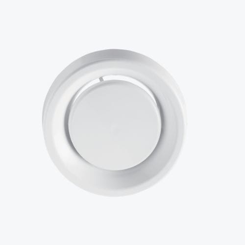 Boca de ventilação de teto - BALANCE-E - Systemair - em polipropileno / redonda