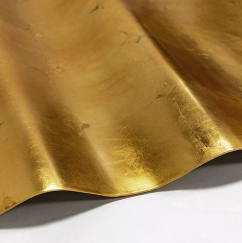 Papel de parede contemporâneo - ZERRIN  - Donghia - com padrão geométrico / efeito de metal / dourado