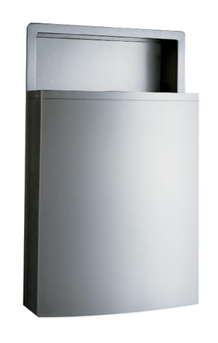 Lixeira higiênica - B-43644 ConturaSeries® - Bobrick Washroom Equipment - de embutir / em aço inoxidável / contemporânea