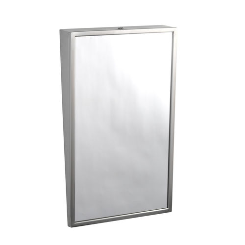 Espelho para banheiro de parede - B-293  - Bobrick Washroom Equipment - da linha comercial / contemporâneo / retangular