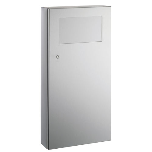 Lixeira higiênica - B-35639 TRIMLINESERIES&trade; - Bobrick Washroom Equipment - de parede / em aço inoxidável / contemporânea