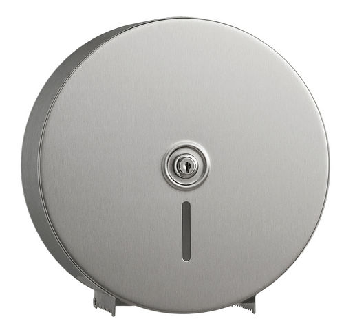 Dispenser de papel higiênico de parede - B-2890 JUMBO ROLL - Bobrick Washroom Equipment - em aço inoxidável / da linha comercial
