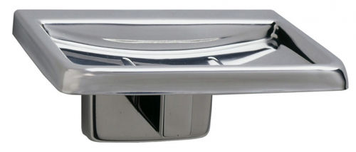 Saboneteira de parede - B-680 - Bobrick Washroom Equipment - em aço inoxidável / para hotel