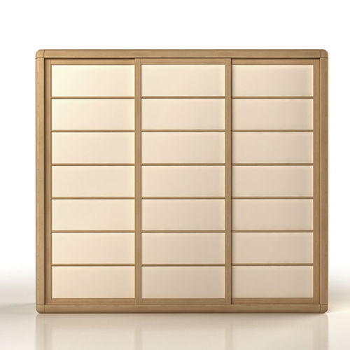 Guarda-roupa contemporâneo - Arca - Cinius - em faia / com portas de correr / cor personalizável