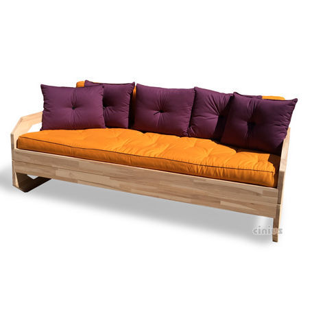 Sofá-cama - OPS - Cinius - contemporâneo / em tecido / com braços