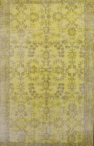 Tapete contemporâneo - BROCCATO - Sirecom Tappeti - com padrão floral / retangular / sob medida