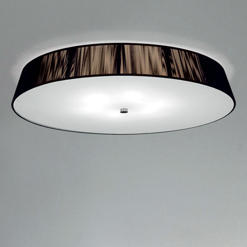 Plafon contemporâneo - LILITH PL 70 - Leucos srl - redondo / em vidro / em metal laqueado