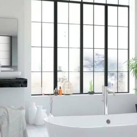 Espelho para banheiro de parede - RAUVISIO  - Rehau - contemporâneo / retangular / em MDF