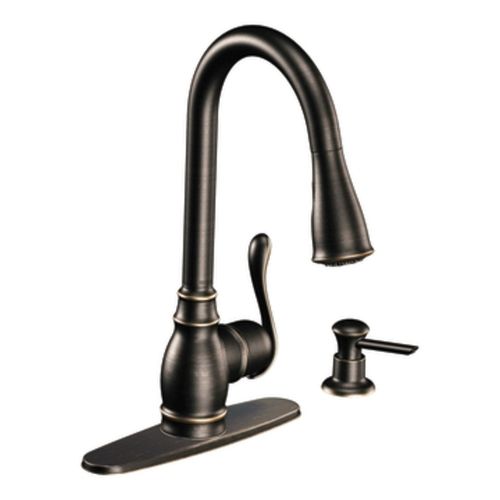 Misturador monocomando de bancada - ANABELLE : CA87003BRB - Moen - temporizado / em bronze / para cozinha