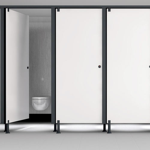 Divisória sanitária em HPL - POLO - Thrislington Cubicles - para banheiro / para edifício de uso público