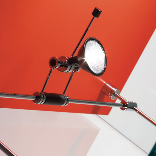 Iluminação em cabo halôgena - TZ.1 - Shopkit - redonda / metálica / para ambiente interno