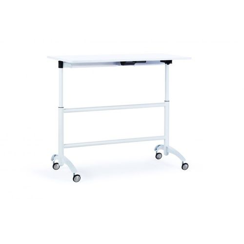 Mesa para treinamento contemporânea - SKY - Versteel - em laminado / retangular / com rodízios