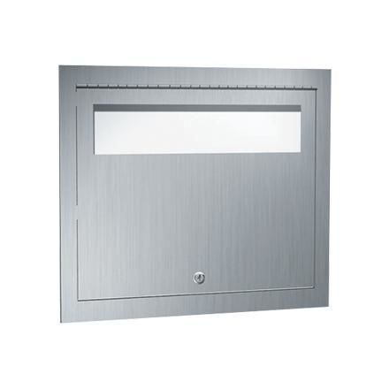 Dispenser de protetor de assento sanitário de sobrepor - 0477 - American Specialties, Inc. - de embutir / manual / em aço inoxidável
