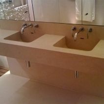 Bloco de pedra em pedra natural - Moleanos LR top - LUSOROCHAS NATURAL STONE - para parede / para ambiente externo / para cobertura