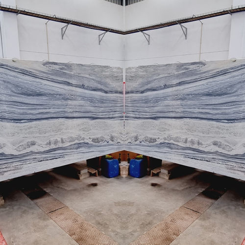 Placa de pedra em mármore - vert Agath - LUSOROCHAS NATURAL STONE - para ambiente interno / para parede / para piso
