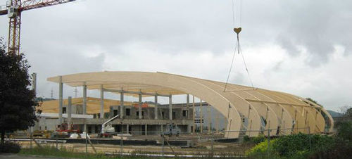 Viga em madeira laminada colada - HESS LIMITLESS - HESS TIMBER - pícea / de seção retangular