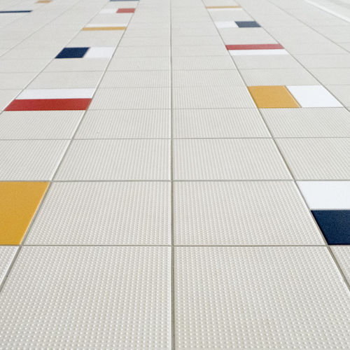 Placas de revestimento em grés porcelanato - TALCO - Casalgrande Padana - fosca / com relevo / ranhurada