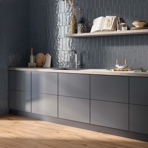 Placas de revestimento em grés porcelanato - NUANCES PETUNIA NERA LUX  - Casalgrande Padana - brilhante / para ambiente interno / para banheiro