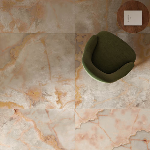 Placas de revestimento em grés porcelanato - ONICE ARANCIO   - Casalgrande Padana - fosca / brilhante / para ambiente interno