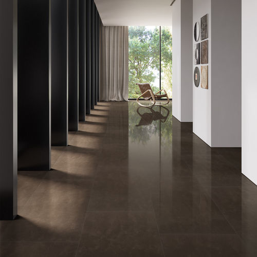 Placas de revestimento em grés porcelanato - TIMELESS CHARCOAL - Casalgrande Padana - fosca / polida / com acabamento natural
