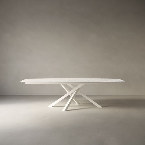 Mesa de design minimalista - Wide series - Casalgrande Padana - em grés porcelanato / retangular / retangular