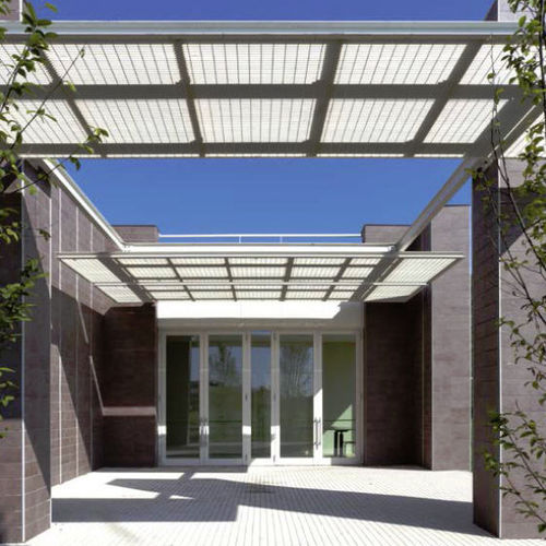 Revestimento de fachada em painéis - BIOS SELF-CLEANING® - Casalgrande Padana - em grés porcelanato / vertical / horizontal