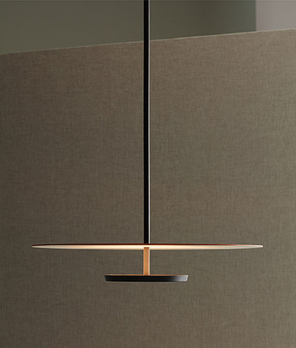 Pendente - Flat - VIBIA LIGHTING - em alumínio / em aço / em policarbonato