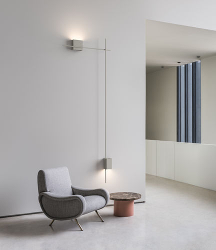 Arandela contemporânea - Structural - VIBIA LIGHTING - para ambiente interno / em alumínio / em policarbonato