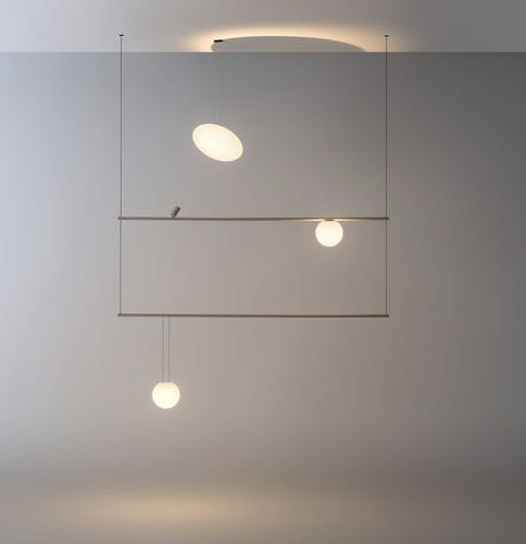 Pendente - Circus  - VIBIA LIGHTING - em alumínio / em policarbonato / em PMMA