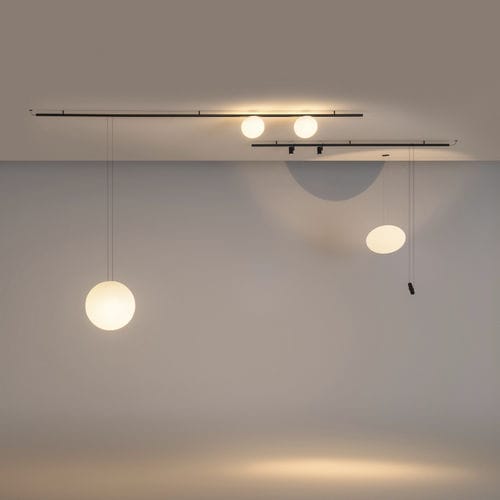 Plafon contemporâneo - Circus  - VIBIA LIGHTING - redondo / linear / oval