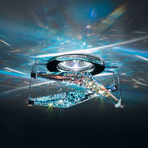 Plafon de design original - 4 REFLEX: SRE415N - Swarovski Lighting - em cristal Swarovski® / halôgeno / dimerizável