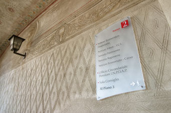 Placa de identificação para porta - PLEXI  - SEBERG - de parede / em vidro