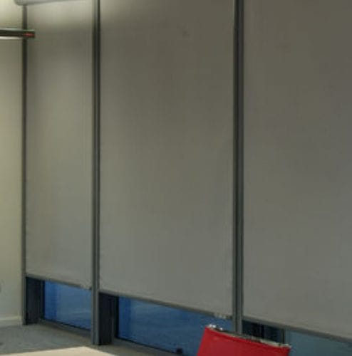 Membrana têxtil em lona - SOLTIS OPAQUE B99 - Serge Ferrari ARCHITECTURE - em compósito / para persiana interna / resistente ao fogo